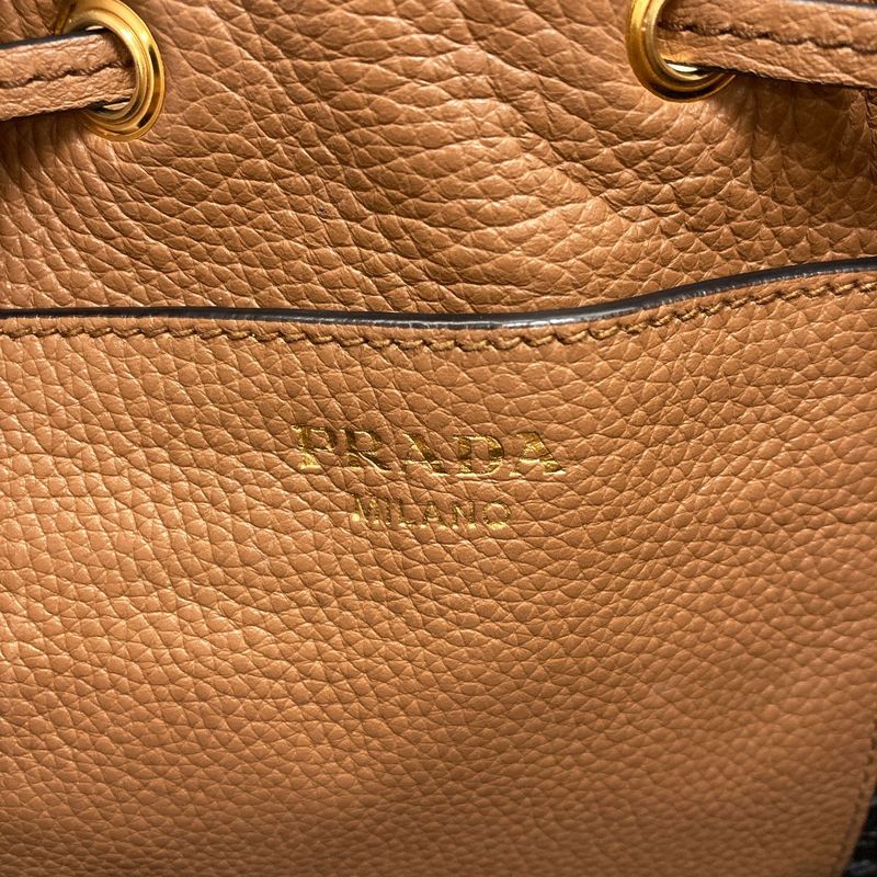 Prada 2-Way Handbag Leather