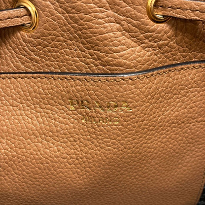 Prada 2-Way Handbag Leather