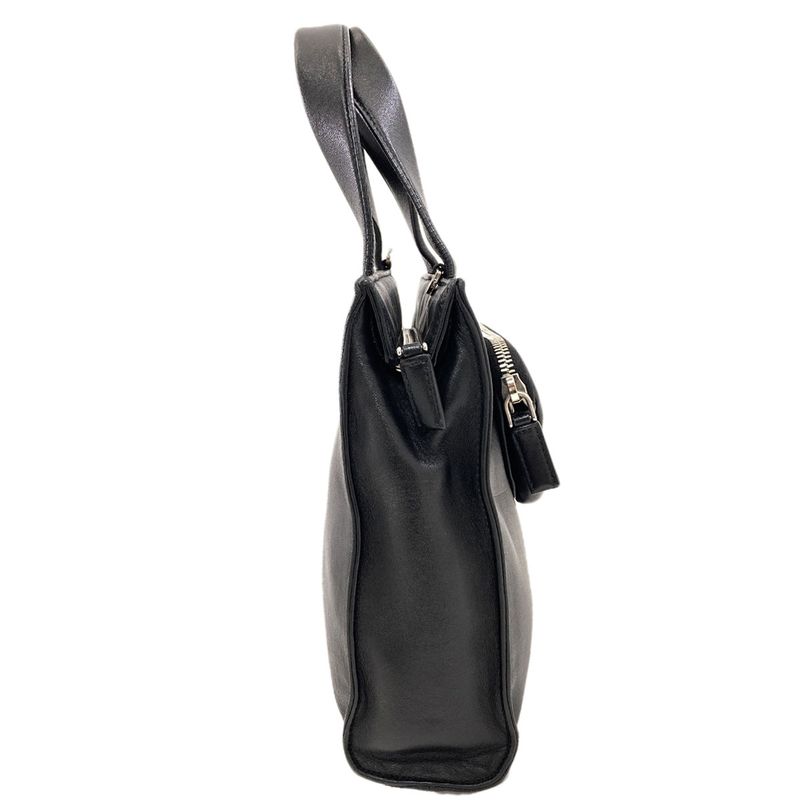 Prada Logo Handbag Lambskin