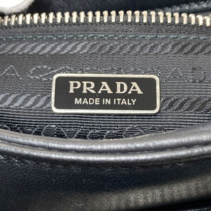 Prada Logo Handbag Lambskin