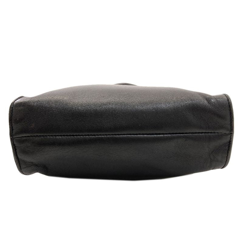 Prada Logo Handbag Lambskin