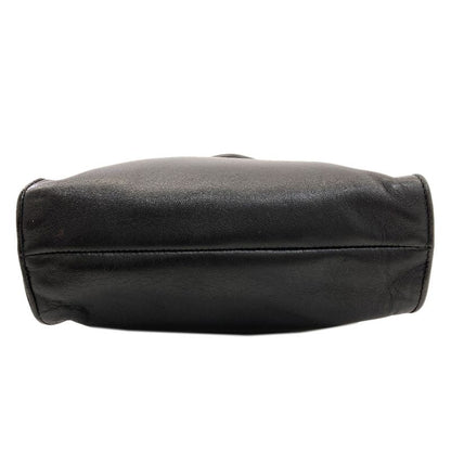Prada Logo Handbag Lambskin