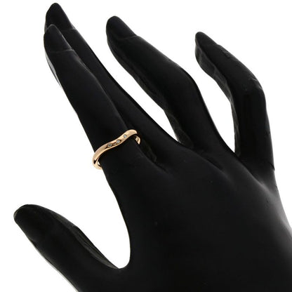 Tiffany & Co T Cube Band Diamond Ring 18k Pink Gold