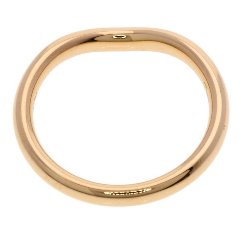 Tiffany & Co T Cube Band Diamond Ring 18k Pink Gold