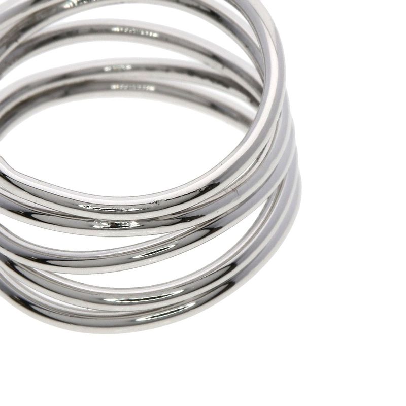 Tiffany & Co Wave Row Ring 18k White Gold