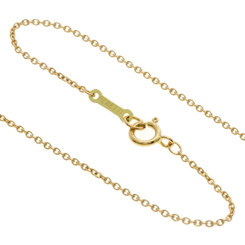 Tiffany & Co Bean Necklace 18k Yellow Gold