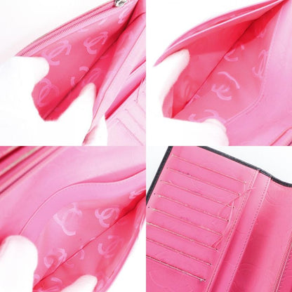 Chanel Cambon Line Bifold Calf Black Wallet