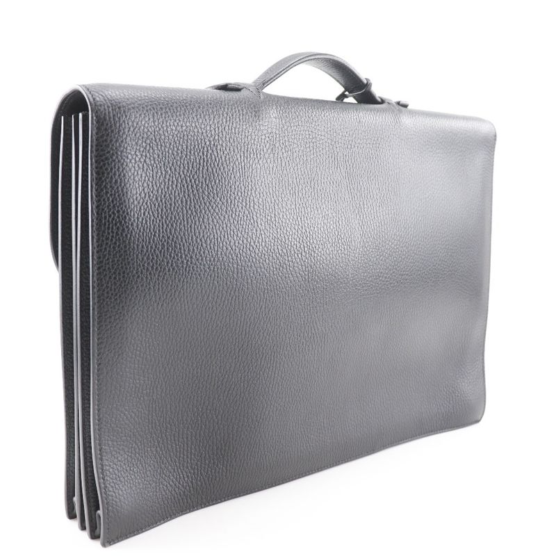 Hermes Sac a Depeche 41 Fjord Black B Business Bag