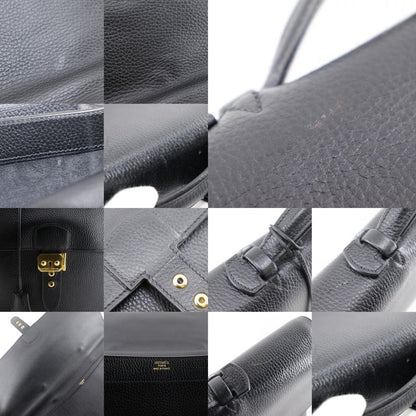 Hermes Sac a Depeche 41 Fjord Black B Business Bag