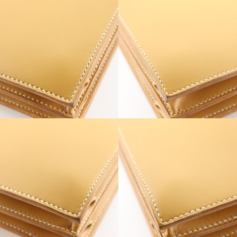 Hermes Sac a Depeche 38 Box Calf Natural Yellow C Business Bag