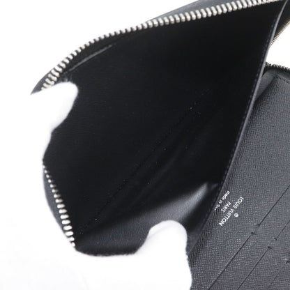 Louis Vuitton Zippy Organizer NM Taiga Noir Black Wallet