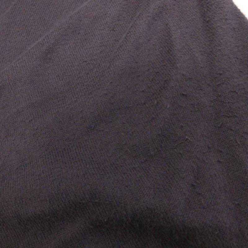 Miu Miu Miu Cardigan Knit Long Sleeve Cotton Long Oversize 42 Gray