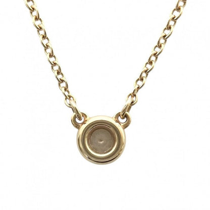 Tiffany & Co Necklace by the Yard Single Diamond Pendant 18k YG 18k Yellow Gold