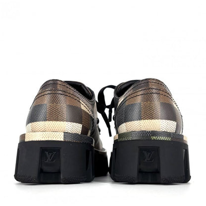 Louis Vuitton Loafers LV Checker Damoflage Shoes LV Combat Boot 25 cm 6 Sizes