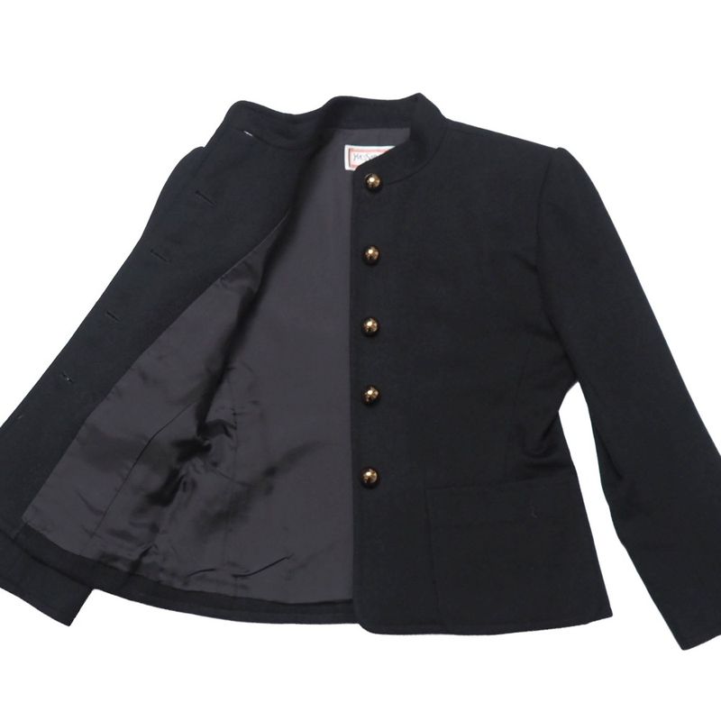 Saint Laurent Yves Vintage Jacket M Stand Collar