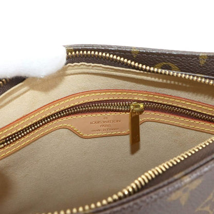 Louis Vuitton Monogram Looping MM Shoulder Bag Brown