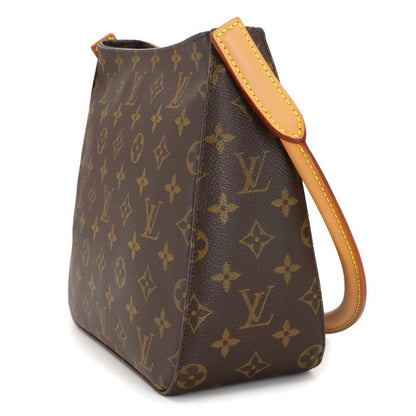 Louis Vuitton Monogram Looping MM Shoulder Bag Brown