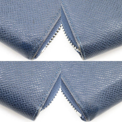 Louis Vuitton Zippy Wallet Vertical Taiga Ocean Navy