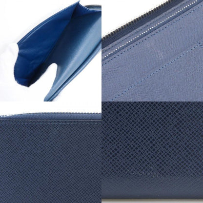 Louis Vuitton Zippy Wallet Vertical Taiga Ocean Navy