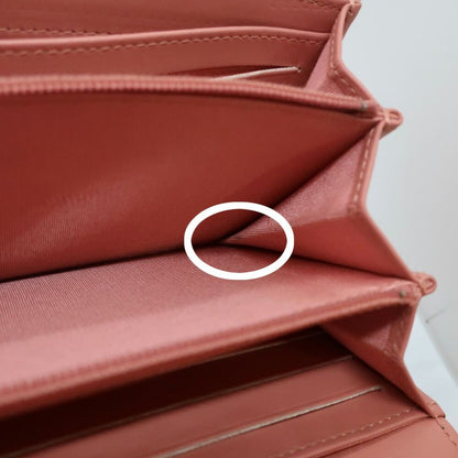 Chanel CC Logo Caviar Leather Pink Wallet