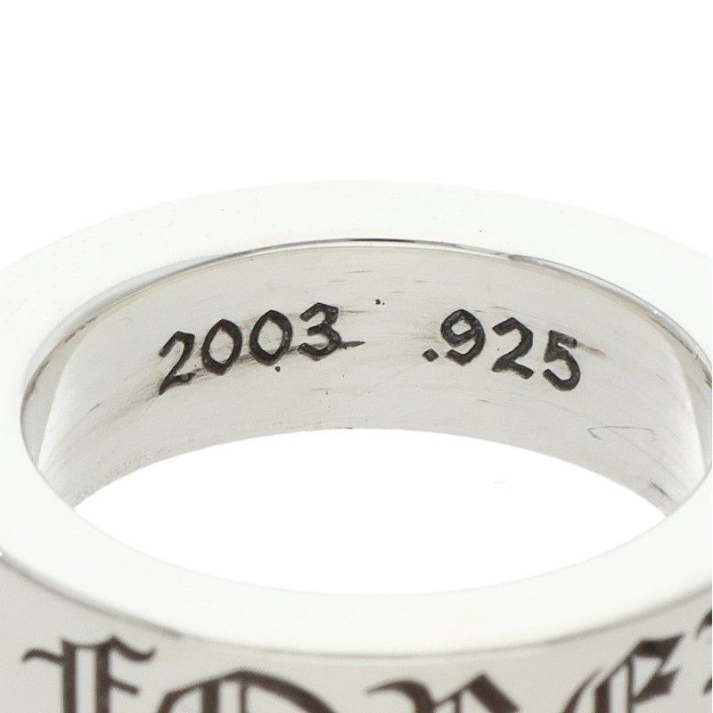 Chrome Hearts mm Spacer Forever Silver Ring