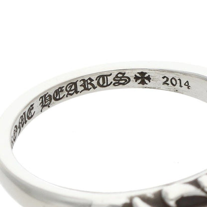 Chrome Hearts Baby Classic Floral Cross Silver Ring