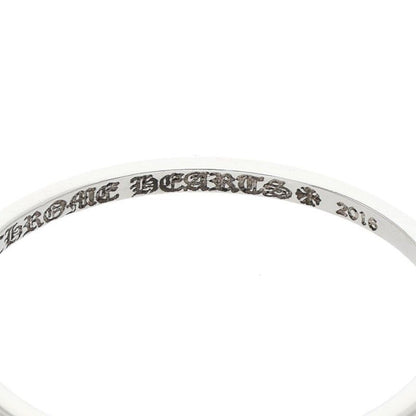 Chrome Hearts WD Round Bblgm Wedding Plain Bubble Gum Silver Ring