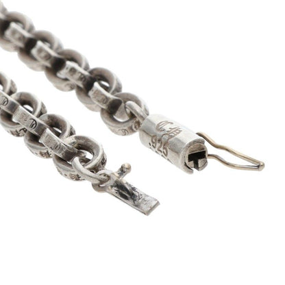 Chrome Hearts Paper Chain 20 Silver Necklace