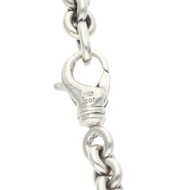 Chrome Hearts RS Loop Chain Silver Necklace