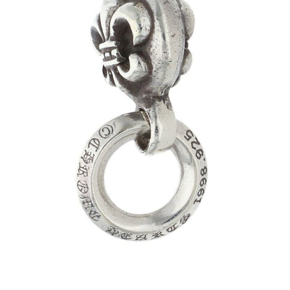 Chrome Hearts BS Fleur 1 Ball BS Charm Silver Necklace Top