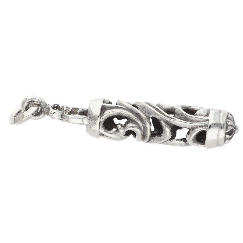 Chrome Hearts Roller Pendant Silver Necklace