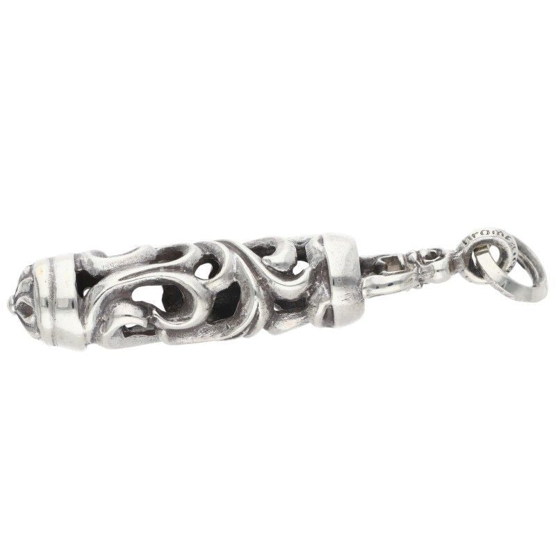 Chrome Hearts Roller Pendant Silver Necklace