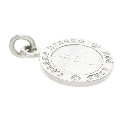 Chrome Hearts Chrm Angl Mdl Angel Medal Charm V1 Silver Necklace Top