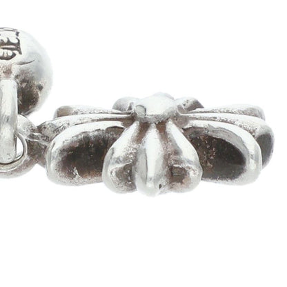Chrome Hearts Tny CH Pls 1 Tiny Ech Plus Drop Silver Earrings
