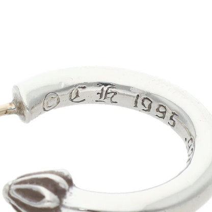 Chrome Hearts Hoop Plain Silver Earrings