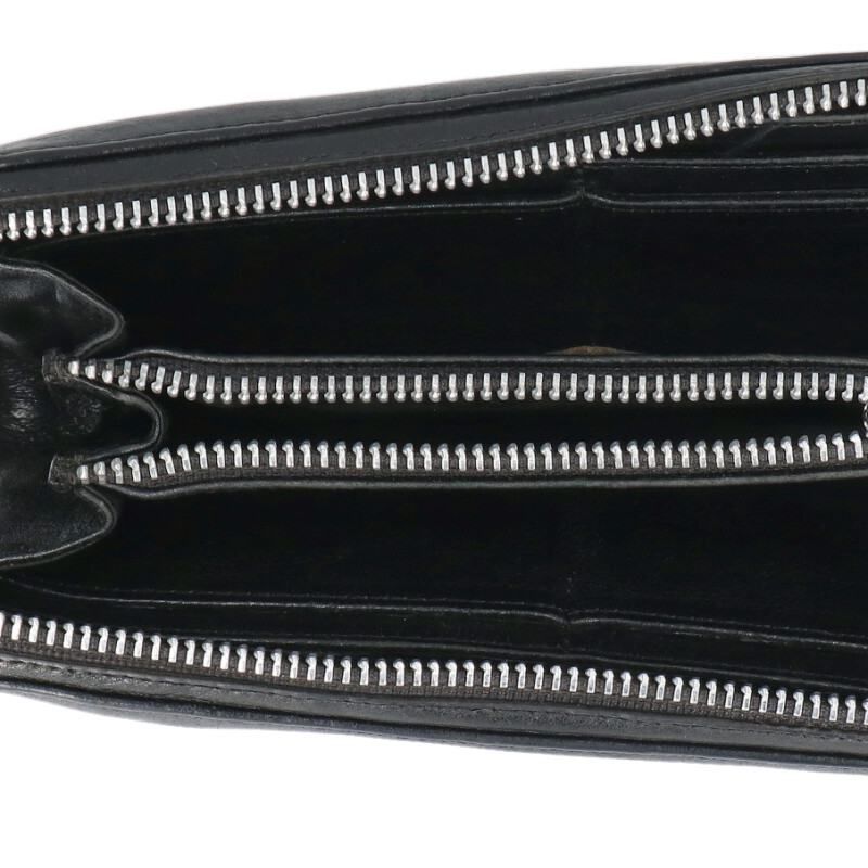 Chrome Hearts Rec Zip Filigree Plus Round Zip Wallet