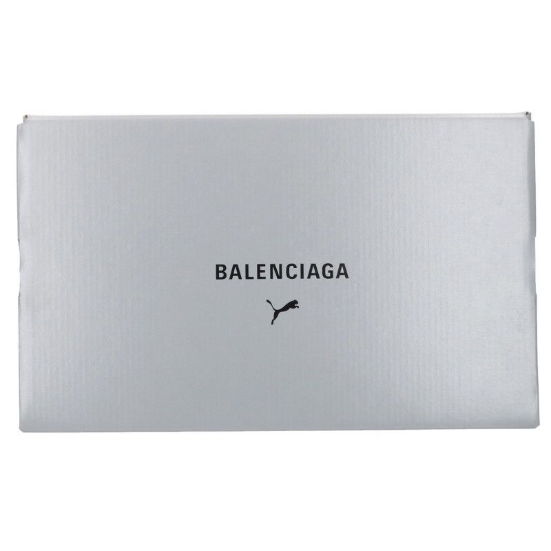 Balenciaga Puma Double Name Suede Processed Sneakers 42