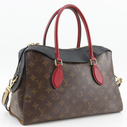 Louis Vuitton Tuilet 2-Way Shoulder Monogram Canvas Brown Handbag