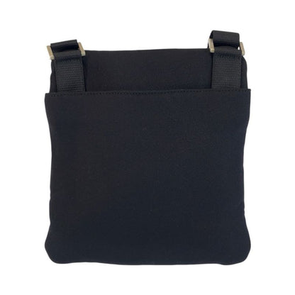 Prada Sports Black Neoprene Mesh Shoulder Bag Pochette