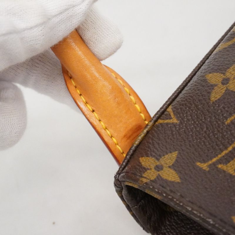 Louis Vuitton Shoulder Bag Monogram Looping MM Brown