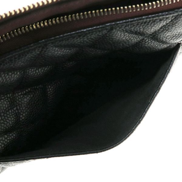 Chanel Caviar Quilted Clutch