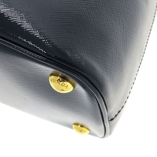 Prada Saffiano Vernis 2-Way Messenger Bag