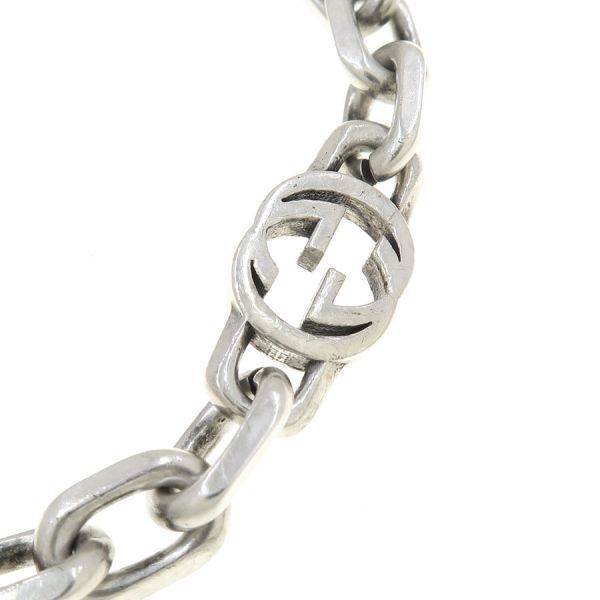 Gucci Interlocking Bracelet Silver