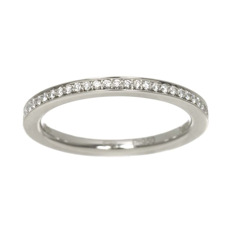 Harry Winston Bell . Band Ring Diamond Pt Platinum