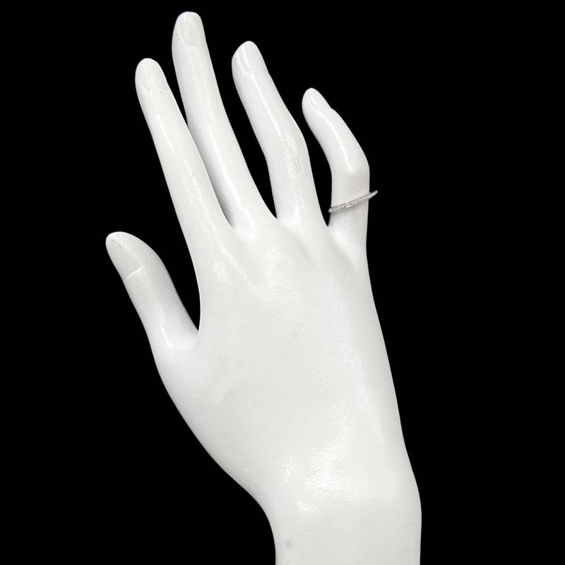 Harry Winston Bell . Band Ring Diamond Pt Platinum