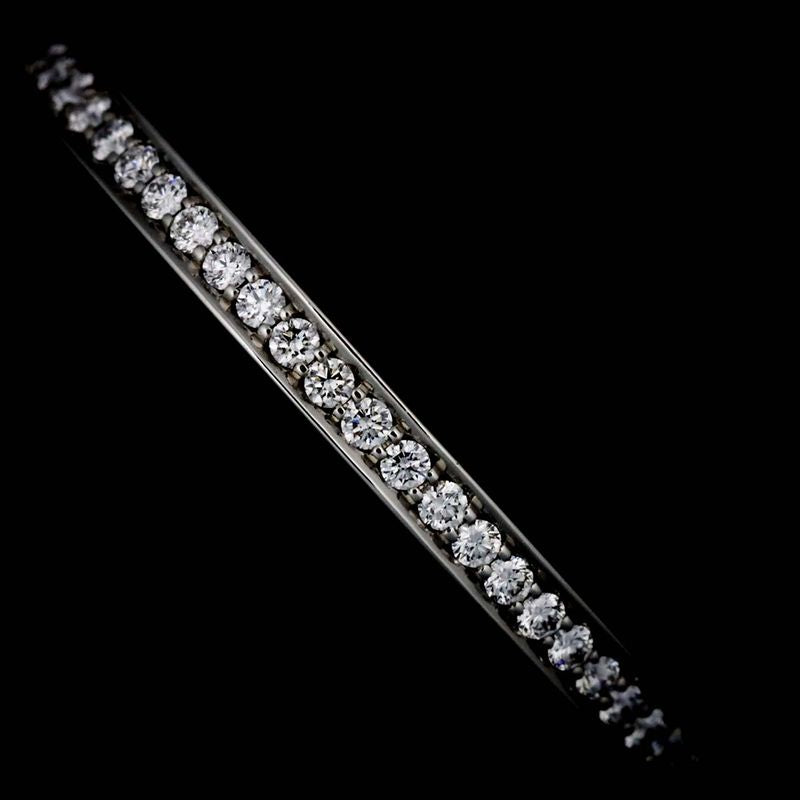 Harry Winston Bell . Band Ring Diamond Pt Platinum
