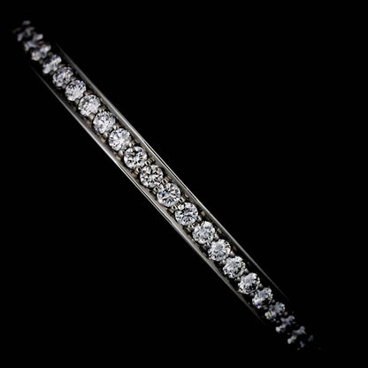 Harry Winston Bell . Band Ring Diamond Pt Platinum