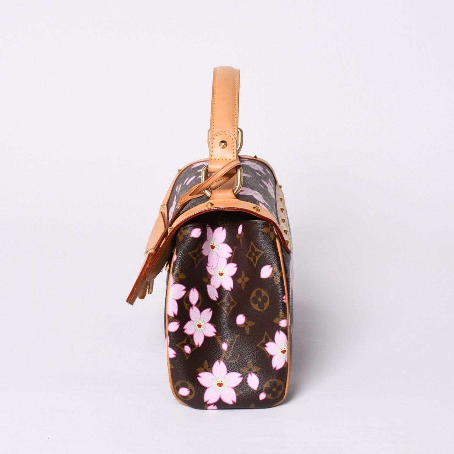 Louis Vuitton Sac Retro PM Handbag Monogram Cherry Blossom Takashi Murakami — view 4
