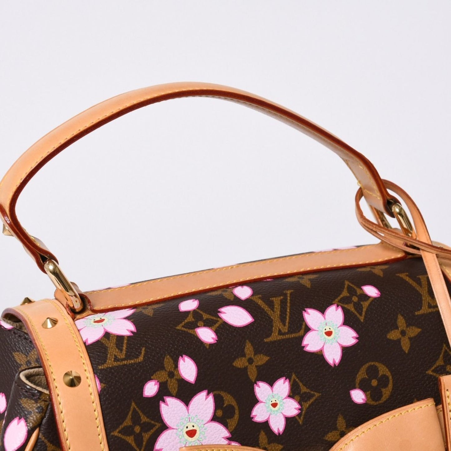 Louis Vuitton Sac Retro PM Handbag Monogram Cherry Blossom Takashi Murakami — view 8