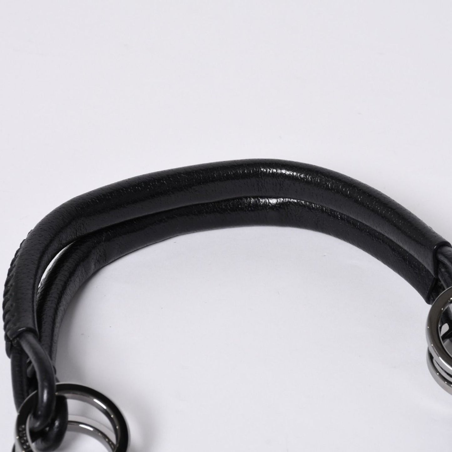 Gucci Handbag GG Canvas Leather Black Gold — view 7